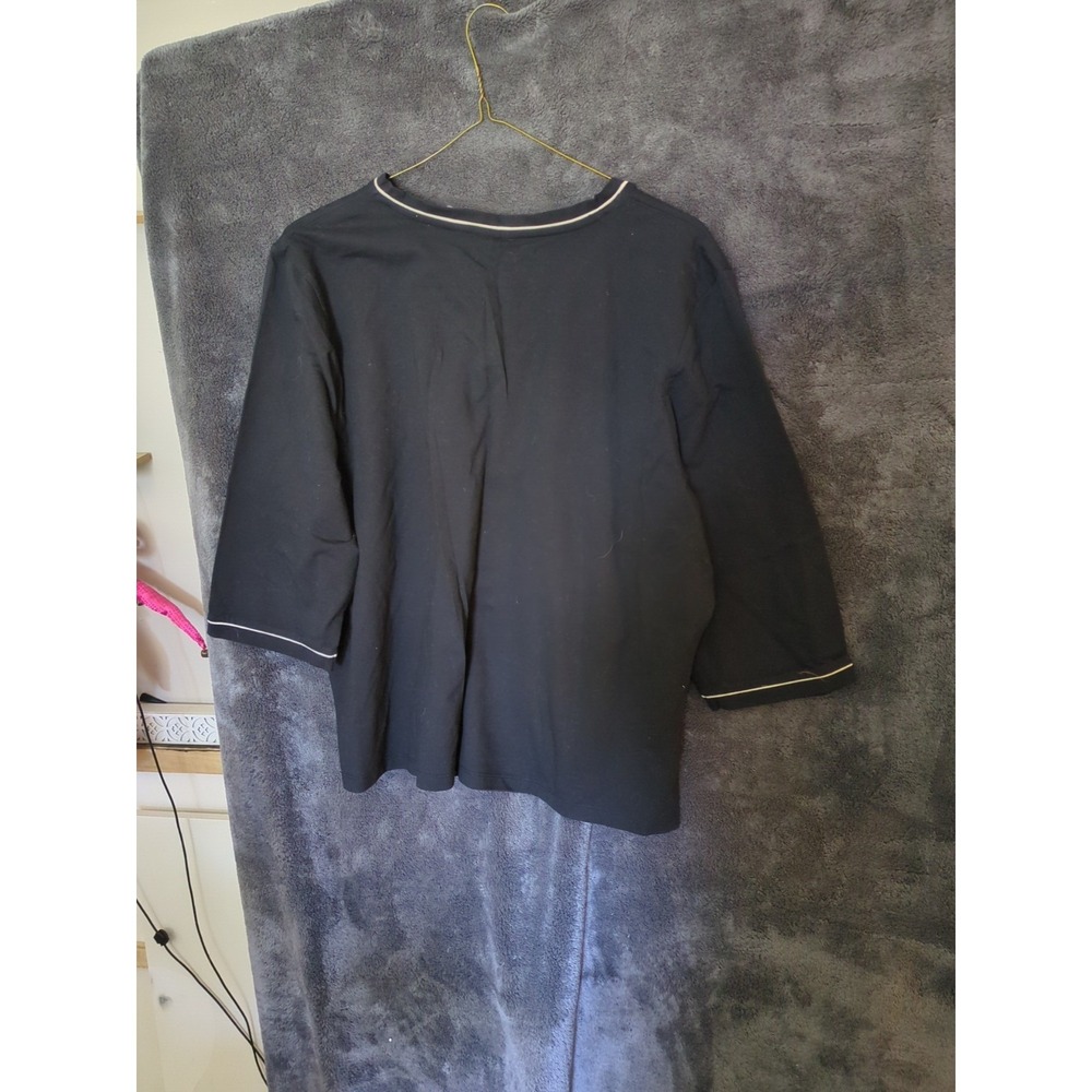 Liz Claiborne Woman Petite Size 3p Weekend Getaway Shirt New With Tags - Picture 3 of 3